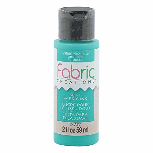 Fabric Creations Fabric Ink in Assorted Colors (2-Ounce), Turquoise - color: Turquoise