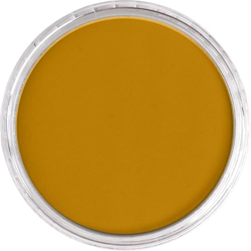 PanPastel Artist Pastels by GOLDEN, Diarylide Yellow Shade, 2.44” / 62mm Pan Diameter, Professional Artist Pastels, Unique Pan Format (cake-like) - color: Diarylide Yellow Shade, size: 1 Count (Pack of 1)