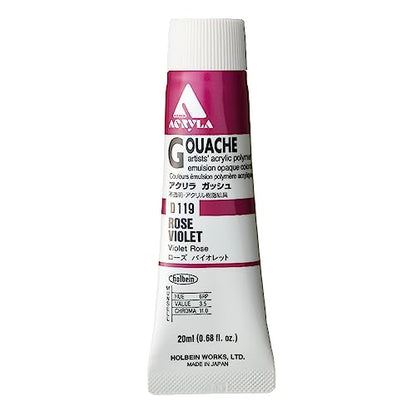Holbein Acryla Gouache 20ml Rose Violet