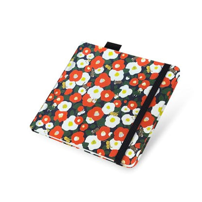 Watercolor Paper Sketchbook,5x5 Inch Mixed Media Notebook,140lb/300gsm Artist Heavyweight Paper,20 Sheets Small Travel Drawing Journal for Adults,Painting,Watercolors,Art Supplies,Black Flower Cat - color: 5x5 inch-300gsm-black flower cat