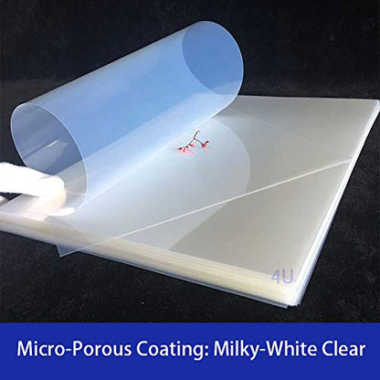 Waterproof Inkjet Transparency Film for Silk Screen Printing 24"x100ft. Roll - size: 24"x100ft.