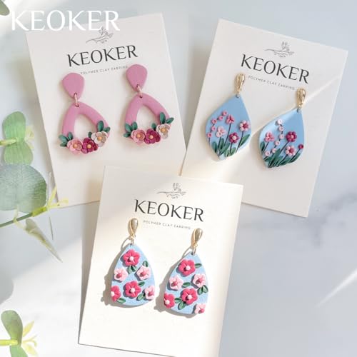 Keoker 2mm Polymer Clay Bead Roller, Polymer Clay Bead Maker, Bead Molds for Clay, Polymer Clay Tool, Polymer Clay Mold to Make 2mm Clay Beads