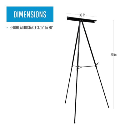 MasterVision Presentation Easel FLX05102MV - 1 Each - style: Heavy-Duty