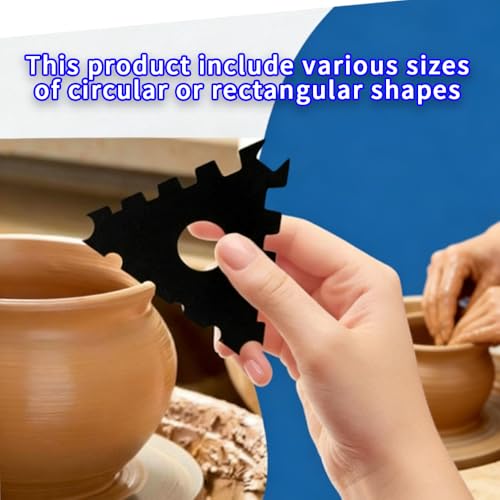 Pottery Foot Rim Shape Tool with Scalable Sponge Stick, Clay Rim Modeling Kit, Compatible with Ceramic Trimming and Finishing Tool - color: Pink