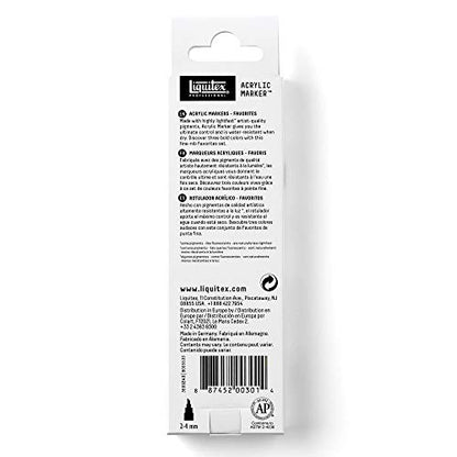 Liquitex Professional Paint Marker Set, 3 Piece, Colors - style: Color Fine 3 Set