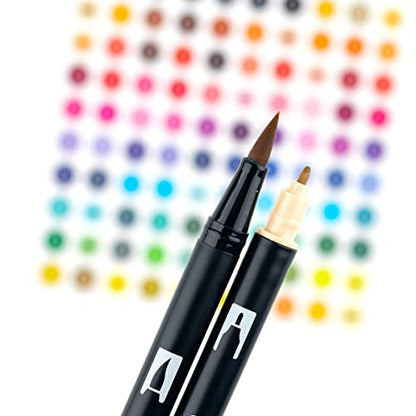 Tombow Dual End Brush Pen Sets (Portrait) 1 pcs sku# 1831960MA