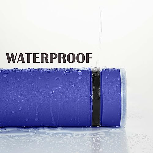 JJRING Blue Poster Tube, 25" to 40" Extendable Poster Storage Holder Tube with Carrying Strap, Poster Carrying Case for Blueprints, Scrolls, Maps and Architect Papers - color: Blue
