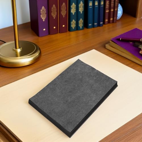 Uonlytech 200 Sheets A4 Carbon Transfer Paper Graphite Tracing Paper for Artists and Crafters Black Single-Sided Transfer Sheets for Canvas Woodworking and Metal Art Projects