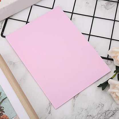 Craft Foam Stamp Block for DIY Rubber Stamping Artistic Carving Material Cards Scrapbooks Projects - color: Pink