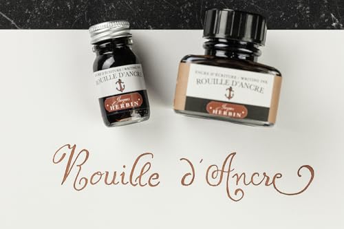 J. Herbin Fountn Pen Ink 30Ml Rouille D'ancre - color: Rust Orange, size: 1 fl oz