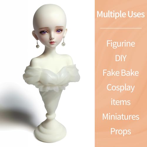 Lightweight Clay - Air Dry Clay, Ultra Light & Soft, Safe & Non-Toxic, Moldable & Flexible, DIY Modeling Clay for Anime Figures, Sculpting, Molding, Creative Art Crafts (Skin-3 Packs) - color: Skin-3 Packs