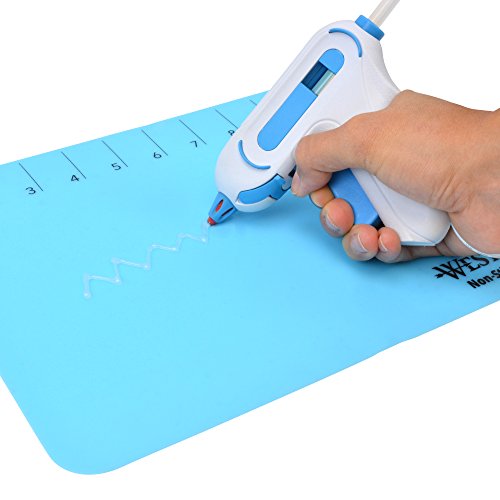 Westcott ‎16814 Projectmate Non-Stick Silicone Mat for Crafts, Glue Guns, Size 9 x 12 In - size: 12"L x 9"W
