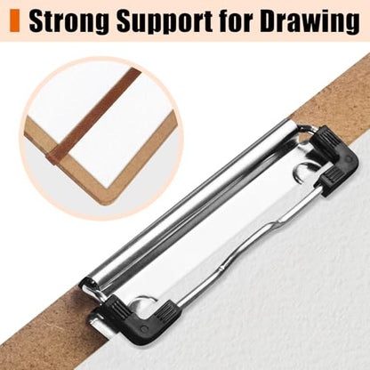 tutata 13 x 17 Drawing Board, Sketch Board with Handle, Portable Art Clipboard for Drafting, Fit in Artist Tote