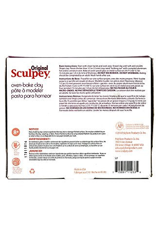 Original Sculpey Clay: Terra Cotta - 1.75 lb - Polymer Oven Bake Clay, Non-Toxic, Sculpt-Model Projects, Bake-Sand-Paint, Adult-Kid Art-Craft Supplies