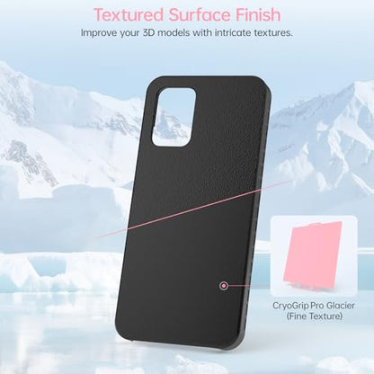 BIGTREETECH BIQU CryoGrip Pro Glacier-Pink 257x257MM for Bambu-Lab P1P/P1S/P2S/X1C/X2D/X1E/A1 3D Printers Panda Build Plate Double Sided Upgrade Removable Surface Platform - style: Glacier-Pink(P1P/P1S/P2S/X1C/X2D/X1E/A1)