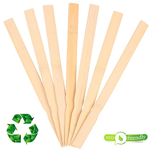 Wooden Paint Stir Sticks - Rewiss Paint Sticks 12 Inch Wood Stirrers Paddles Resin or Kids Wooden Craft Sticks, Garden and Library Markers(Pack of 50) - size: 12 inch(50pcs)