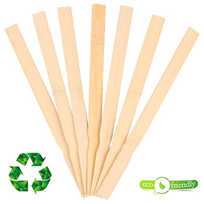Wooden Paint Stir Sticks - Rewiss Paint Sticks 12 Inch Wood Stirrers Paddles Resin or Kids Wooden Craft Sticks, Garden and Library Markers(Pack of 50) - size: 12 inch(50pcs)