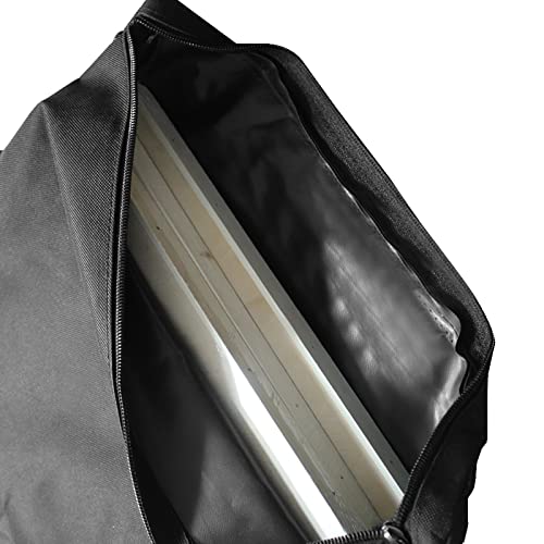 A3 Art Portfolio Bag Adjustable Artist Carrying Case 15" x 20" Artwork Storage Case Canvas Portable Art Supplies Organizer Bag for Artists Painters Beginners