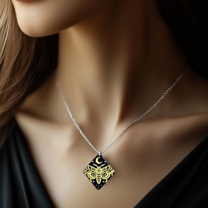 4 Sheets Moth Clay Texture Mat Plants Pattern Polymer Clay Texture Sheets DIY Tools for Pottery Earring Jewelry Making Stamp Engraving Machines, 4x2.6inch - style: Moth
