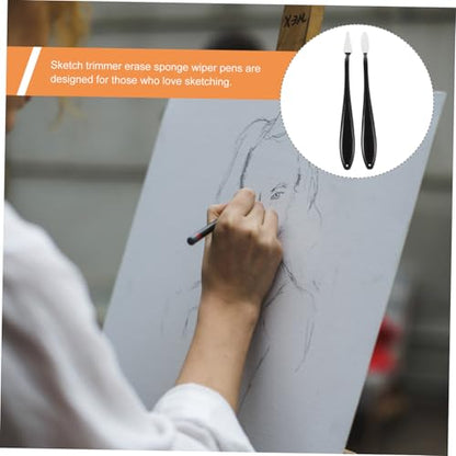 VILLFUL 4Pcs Blending Stumps Set for Artists Kneaded Eraser Sketch Drawing Tool High Detail Art Blender for Charcoal Graphite for Drawing on Smooth Paper