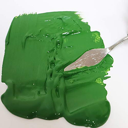 Mont Marte Discovery School Acrylic, Sap Green, 1/2 Gallon (2 Liter). Ideal for Students and Artists. Excellent Coverage and Fast Drying. Pump Lid Included. - color: Sap Green