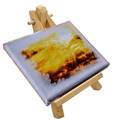 7.5 Inch Mini Wood Display Easel, 10 Pcs Tabletop Easels for Displaying Photos, Picthres - style: 7.5 Inch