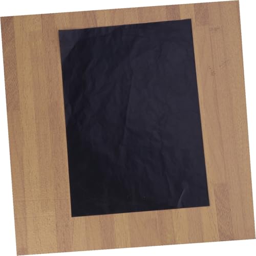 Angoily 100pcs Carbon Tracing Paper Painting Paper Drawing Trace for Drawing Product Graphite Transfer Transfer for Drawing Tranfer Black - color: Black