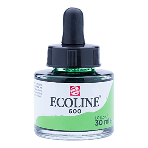 Ecoline Liquid Watercolour Bottle 30 ml Green 600 (11256001) - color: Green