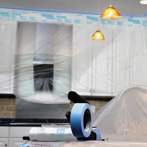 Easy Mask Premium Masking Film, 72-inch x 90-feet - size: 72" x 90', style: 72" X 90'