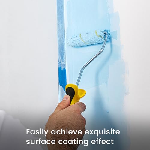Voomey Paint Roller Covers 4 Inch，1/3" Nap Mini Roller Covers，Roller Covers for Painting，Home Painting Supplies，Pack of 48. - size: 4 inch 48pcs