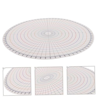 IWOWHERO Pottery Trimmer Tool Circular Divider for Ceramic Precision Drawing Ruler for Pottery Projects Suitable for All Skill Levels