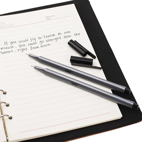 Mr. Pen- Black Fineliner Pens, 24 Pack, 0.4mm Fine Point | Smooth Bible Journaling Pens Bulk for Note-Taking, Sketching, Planning, Art Projects, Small Detailing, Fine-Ink Drawings - color: Black, size: 24 Pack