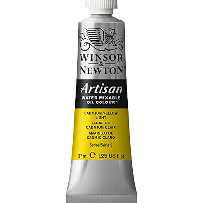 Winsor & Newton Artisan Water Mixable Oil Colour, 1.25-oz (37ml), Cadmium Yellow Light - color: Cadmium Yellow Light, style: 1.25-oz
