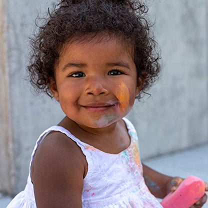 Urban Infant Non-Toxic Sidewalk Chalk for Toddlers and Kids - Washable Outdoor Jumbo Chalk - Starry Night - color: Starry Night