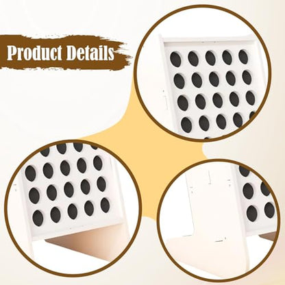 Milageto Marker Organizer Storage Organizer,45 Slots, Versatility Ideal Gift Marker Holder Rack for Desk Home