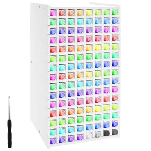 120 Slots Marker Organizer Rack, Art Marker Storage Rack, Minimalist Marker Holder Organizer, Watercolour Brushes Pens Color Pencils Organizer Holder, To Storing Markers, Colored Pens.