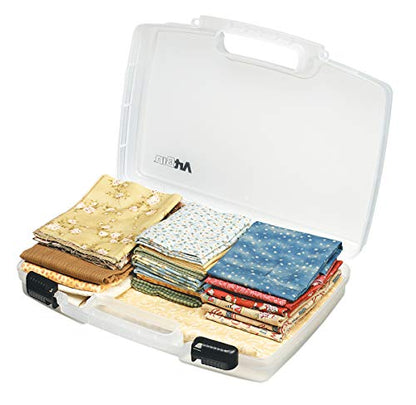 ArtBin 17 inch 8017AB Quick View Carrying Case, Portable Art & Craft Organizer with Handle, 1 Plastic Storage Case - 17" Standard Base Open Core - size: 17 inch - Standard