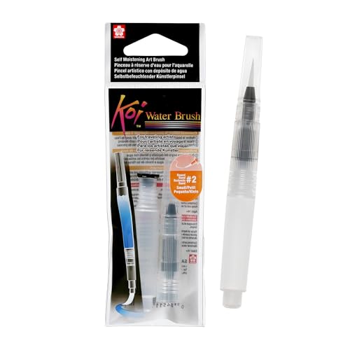 SAKURA 38550 4-ml Tank Koi Water Color Brush, Small - color: Clear, size: 4 ml