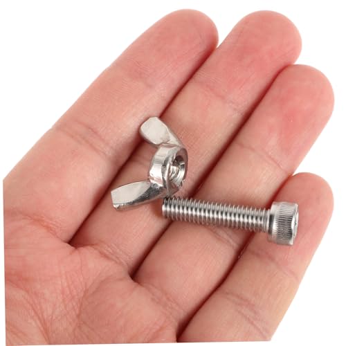 BATHVEVE 14pcs Metal Screw Set for Pottery Wheel Bat Pins Replacement Kit Bolts and Set Ceramic Tools for Beginners
