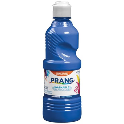Prang Washable Tempera Paint, Blue, 16 Oz., 1 Count - color: Blue, size: 16 Fl Oz (Pack of 1)