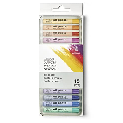 Winsor & Newton Professional Oil Pastels, Set of 15 - style: Set of 15
