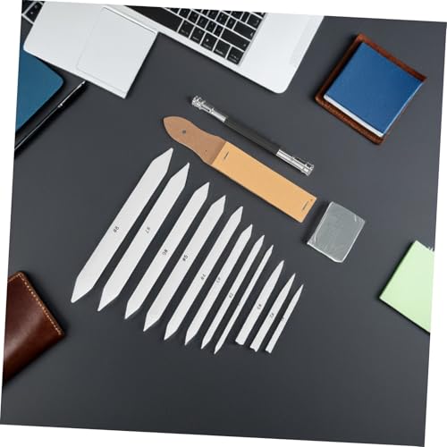 Mobestech 33pcs Blending Stump and Tortillions Sketching Blending Tools Set with Sandpaper Block Pencil Extender and Kneaded Erasers for Artist Drawing and Paper Art