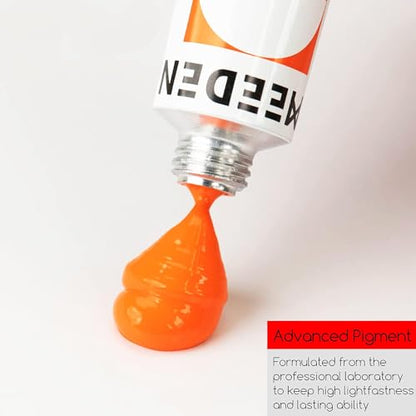 MEEDEN Oil Paint Set, Non-Toxic 24 x 22ml/0.74oz Oil Paints for Canvas Painting - color: 24 Colors
