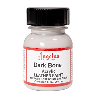 Angelus Acrylic Leather Paint, 1 Fl Oz (Pack of 1), Dark Bone - color: Dark Bone, size: 1 Fl Oz (Pack of 1)