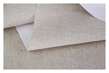 Painting Canvas Roll 48cm Wide Artist Blank Oil Painting Canvas Roll for Stretched Canvas Natural Cotton Canvas Fabric - color: 10 Meters