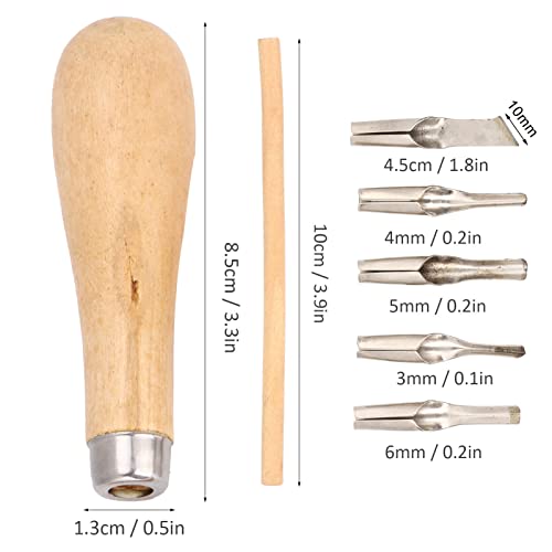 Septpenta 2 PCS Knifes Assortment, Block Cutter Linoleum Carving Cutting Tool, Rubber Carving Blocks, Linoleum Block with Cutter Tools, Stamp Making Kit Linoleum Cutter