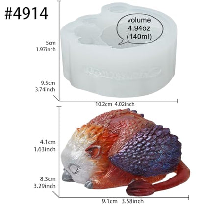 Resin Animal Molds 3D Griffin for Epoxy Plaster Crafts - color: Griffin