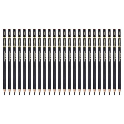 PATIKIL 24Pcs Drawing Pencils for Sketching, Extra Soft Refill Sketch Pencils for Drawing, Graphite Art Pencil Set Professional Resistant Lead for Painting Shading Artist Office Supplies - size: Extra Soft