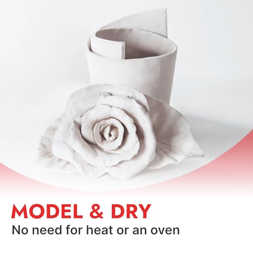 DAS Air-Hardening Modeling Clay, 2.2 Lb. Block, White Color (387500) - size: 2.2 lb (1-Pack), style: 2.2 Lb. White