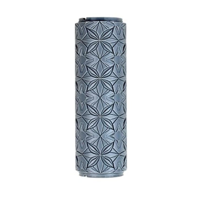 Lattice Bloom Clay Texture Roller 4" for Polymer Clay - color: Lattice Bloom Roller
